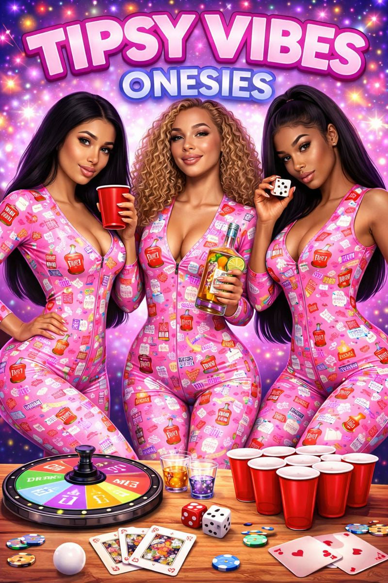 TIPSY VIBES ONESIES