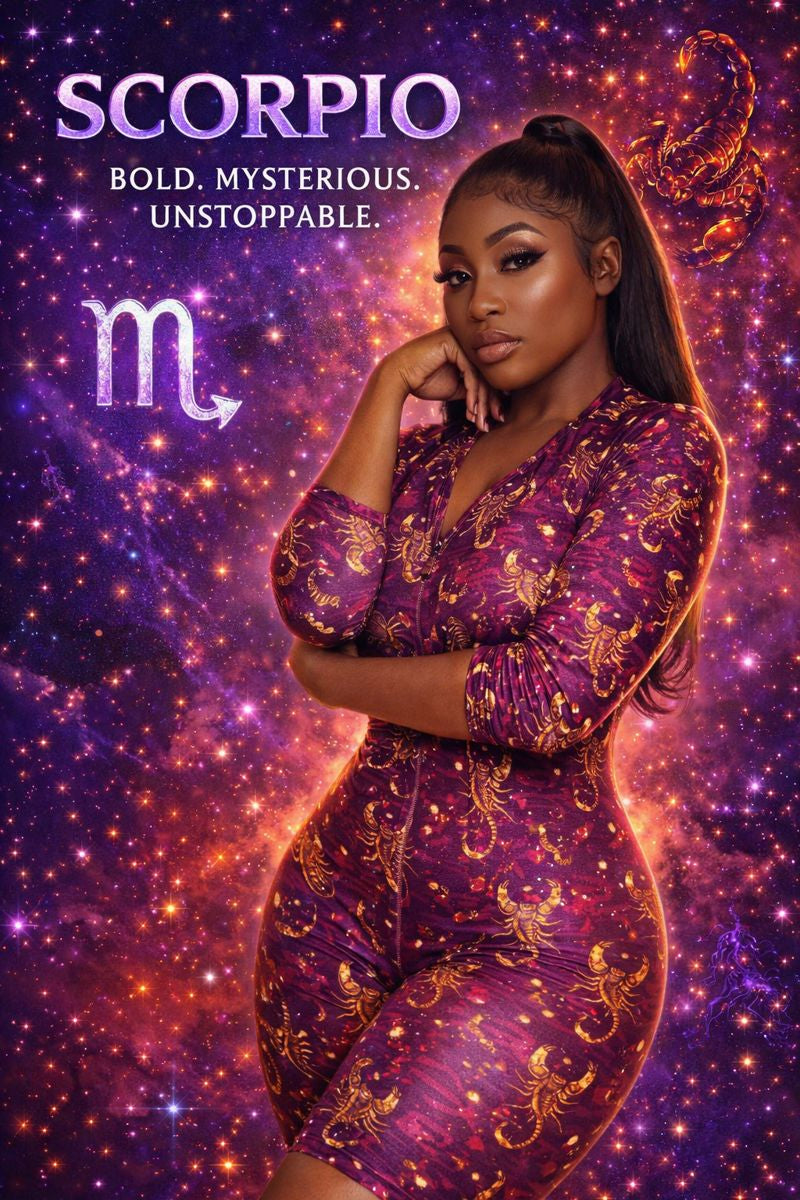 SCORPIO  - Bold. Mysterious. Unstoppable.